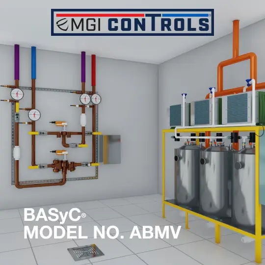 MGI ConTrols BASyC electronic water monitoring for vacuum plumbing